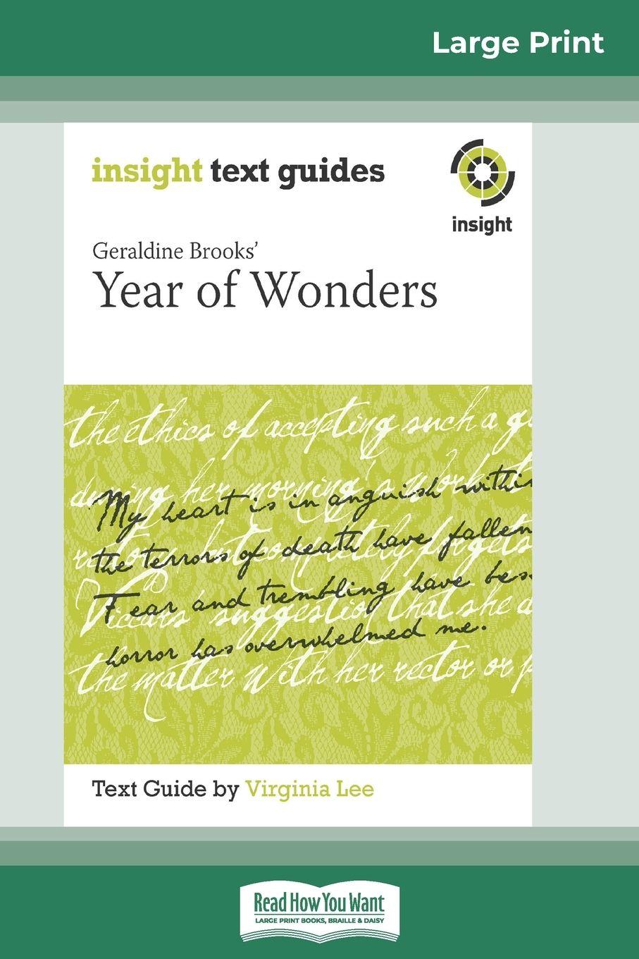 Vorderes Coverbild Geraldine Brooks' Year of Wonders