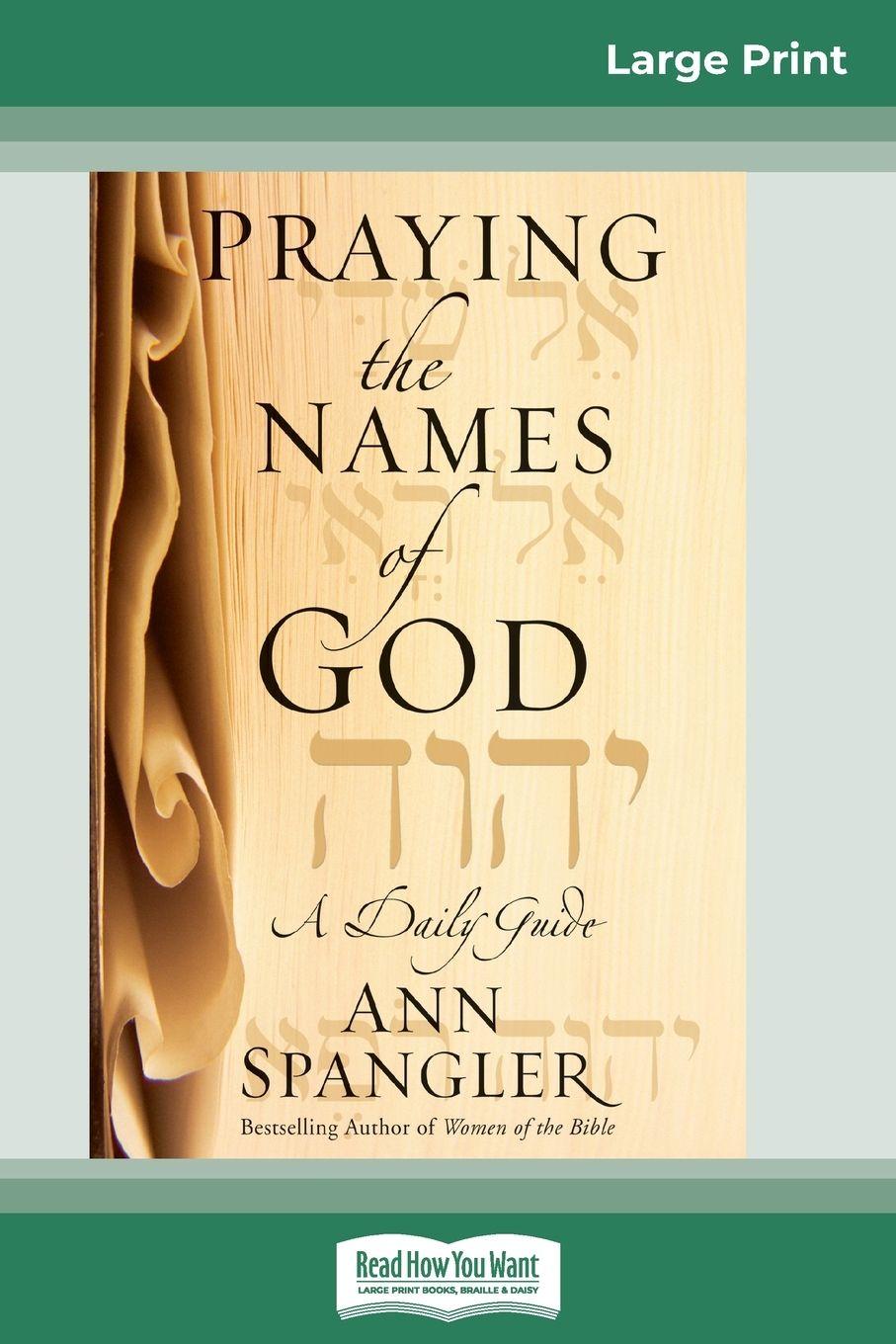 Vorderes Coverbild Praying the Names of God (16pt Large Print Edition)
