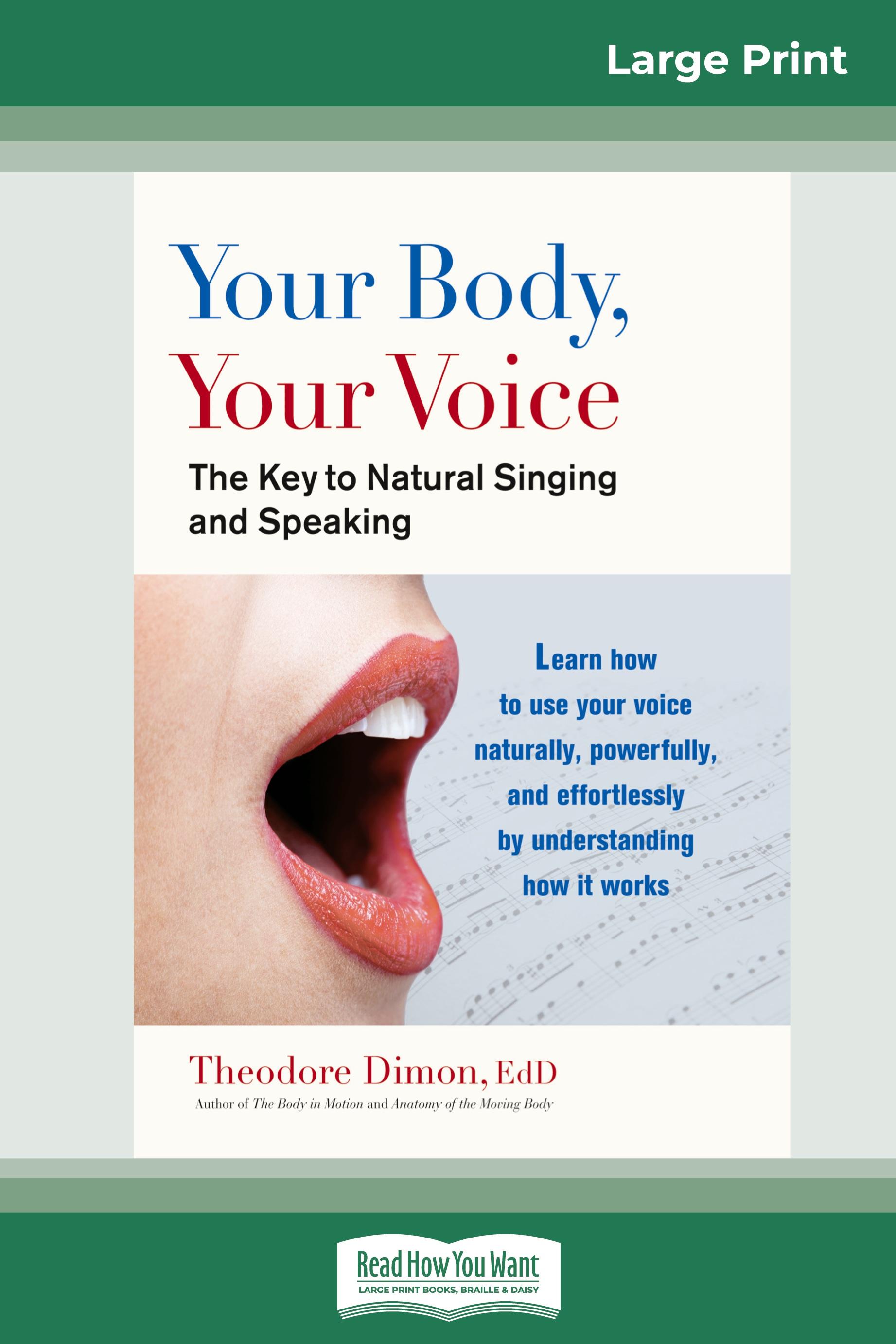 Vorderes Coverbild Your Body, Your Voice