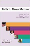 Vorderes Coverbild Birth to Three Matters