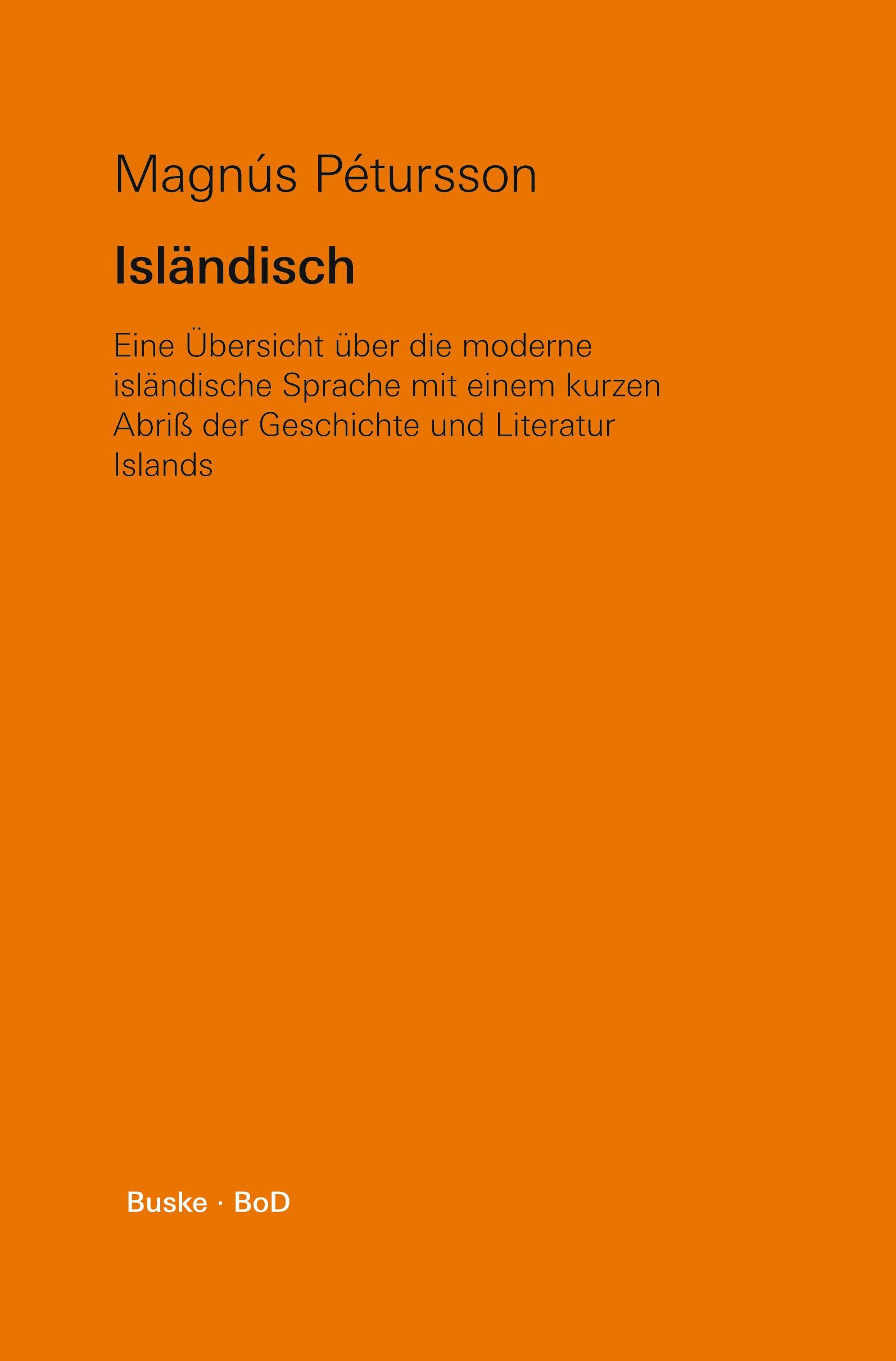 Vorderes Coverbild Isländisch