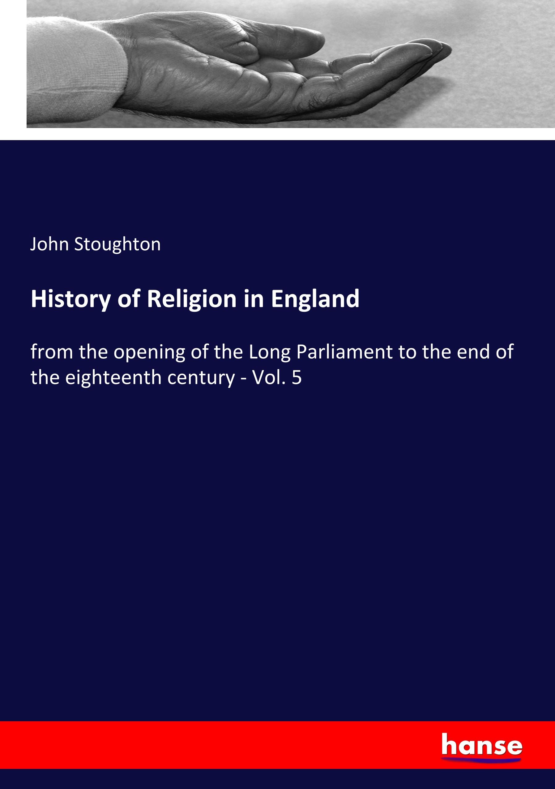 Vorderes Coverbild History of Religion in England