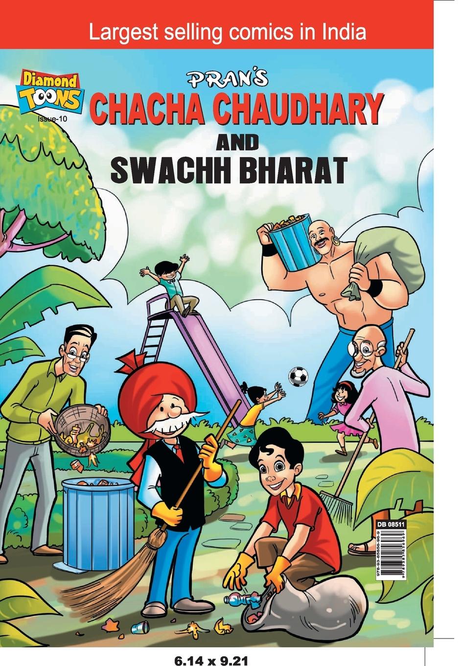 Vorderes Coverbild Chacha Chaudhary And Swachh Bharat