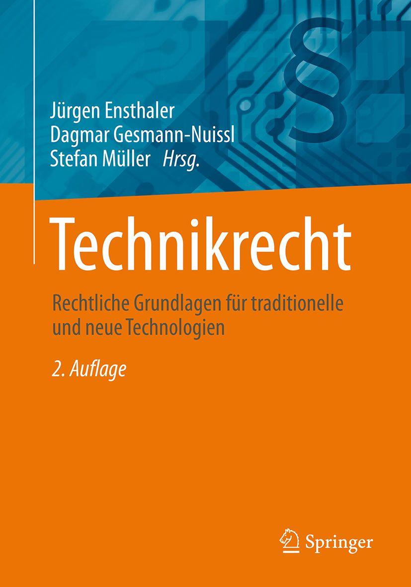 Vorderes Coverbild Technikrecht