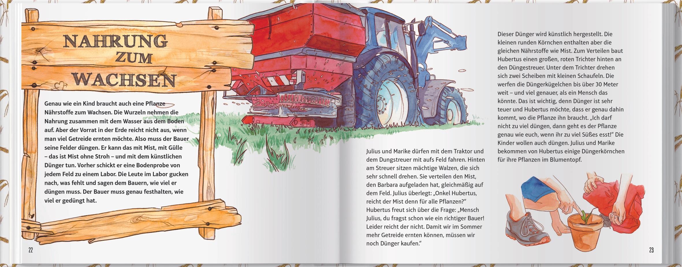 Beispielinhalt (Bild) Marike und Julius: Entdecke mit uns den Bauernhof