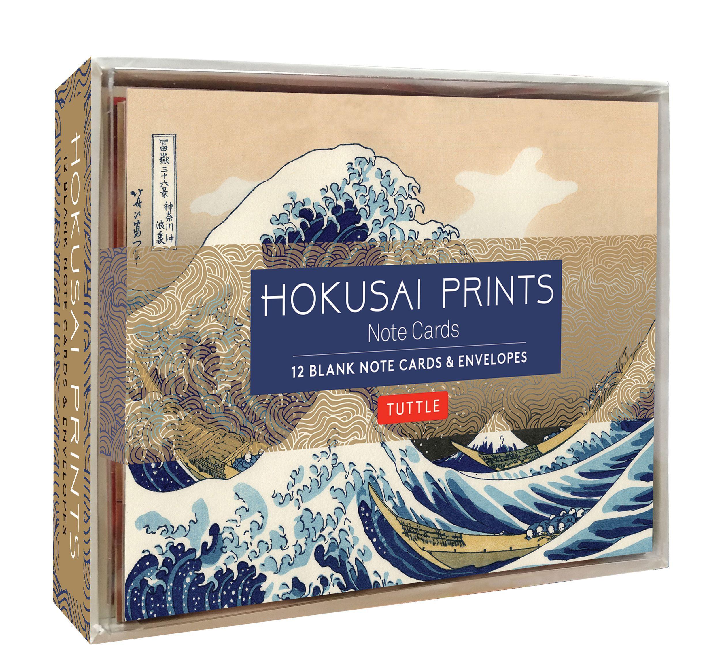 Vorderes Coverbild Hokusai Prints Note Cards