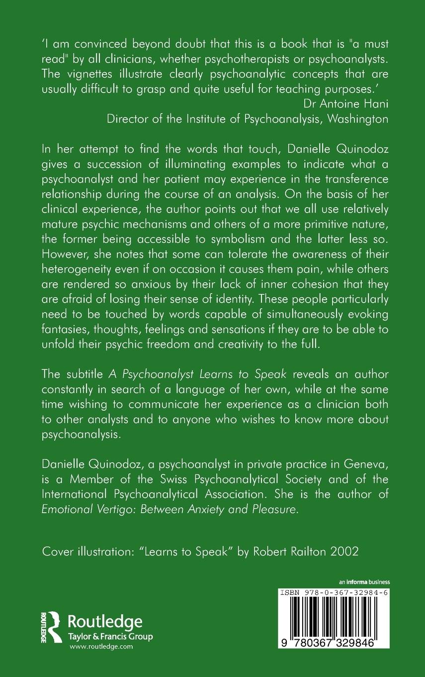 Rückseitencover Words That Touch