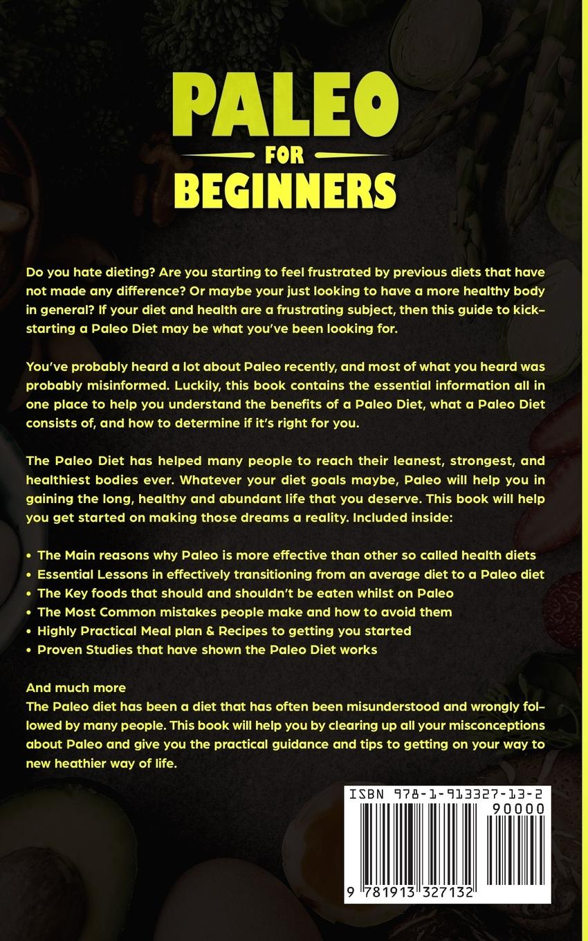 Rückseitencover Paleo For Beginners