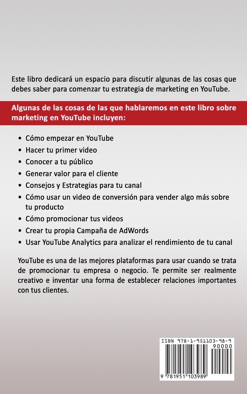 Rückseitencover Marketing en YouTube