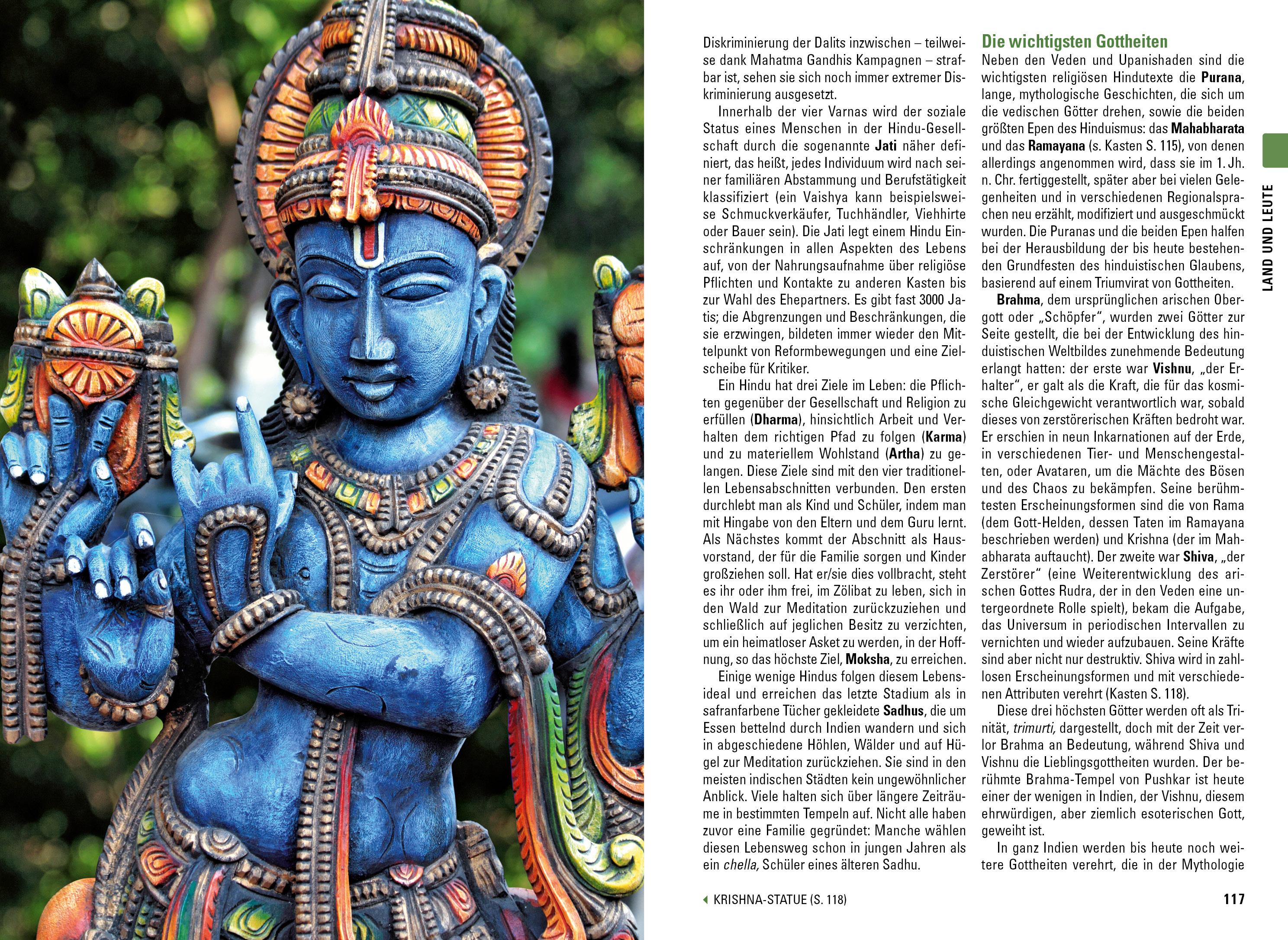 Beispielinhalt (Bild) Stefan Loose Reiseführer Indien, Der Norden