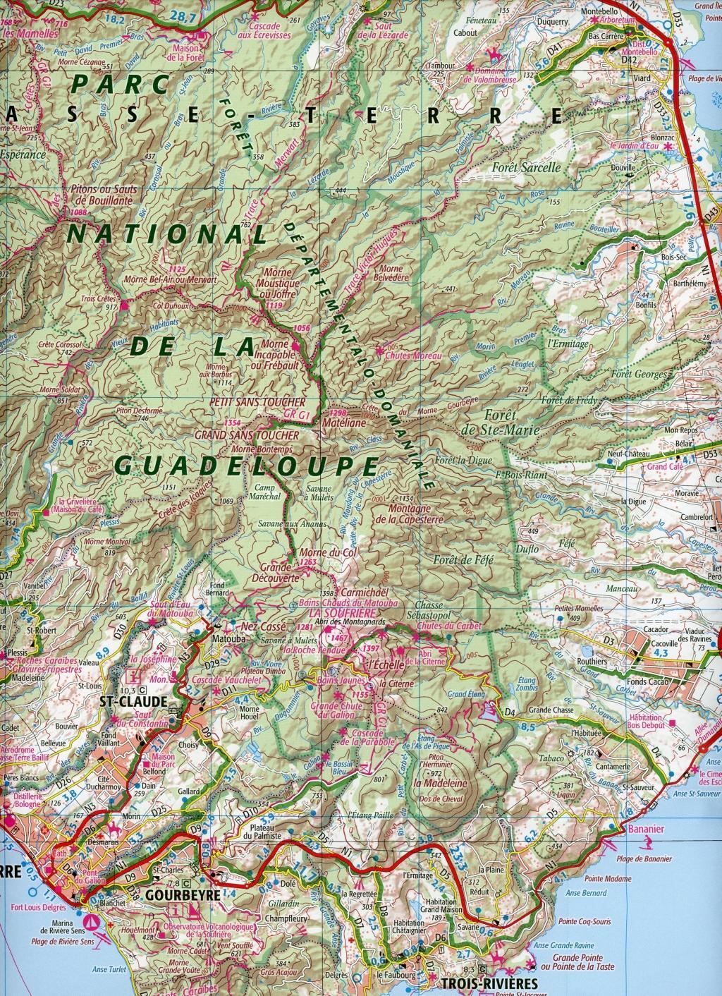 Beispielinhalt (Bild) Guadeloupe 1 : 80 000