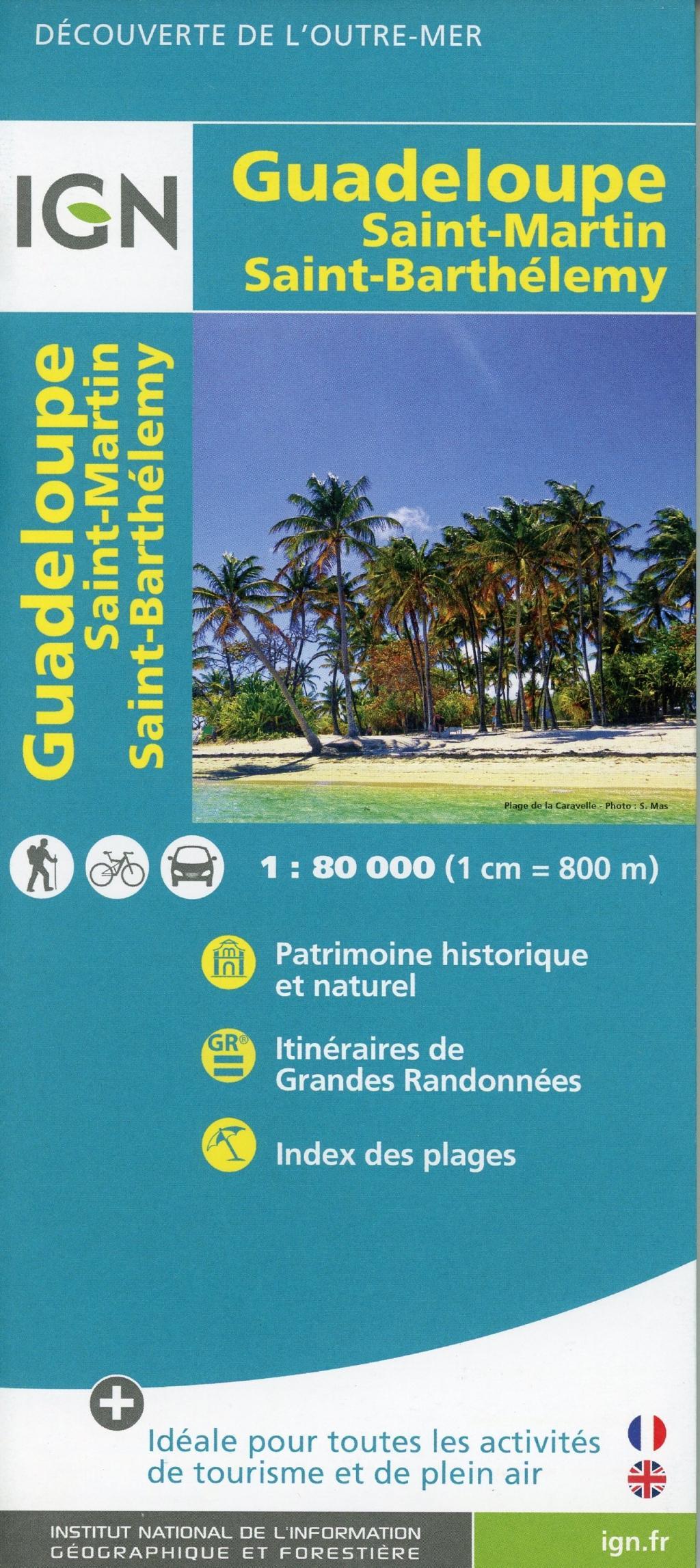 Vorderes Coverbild Guadeloupe 1 : 80 000