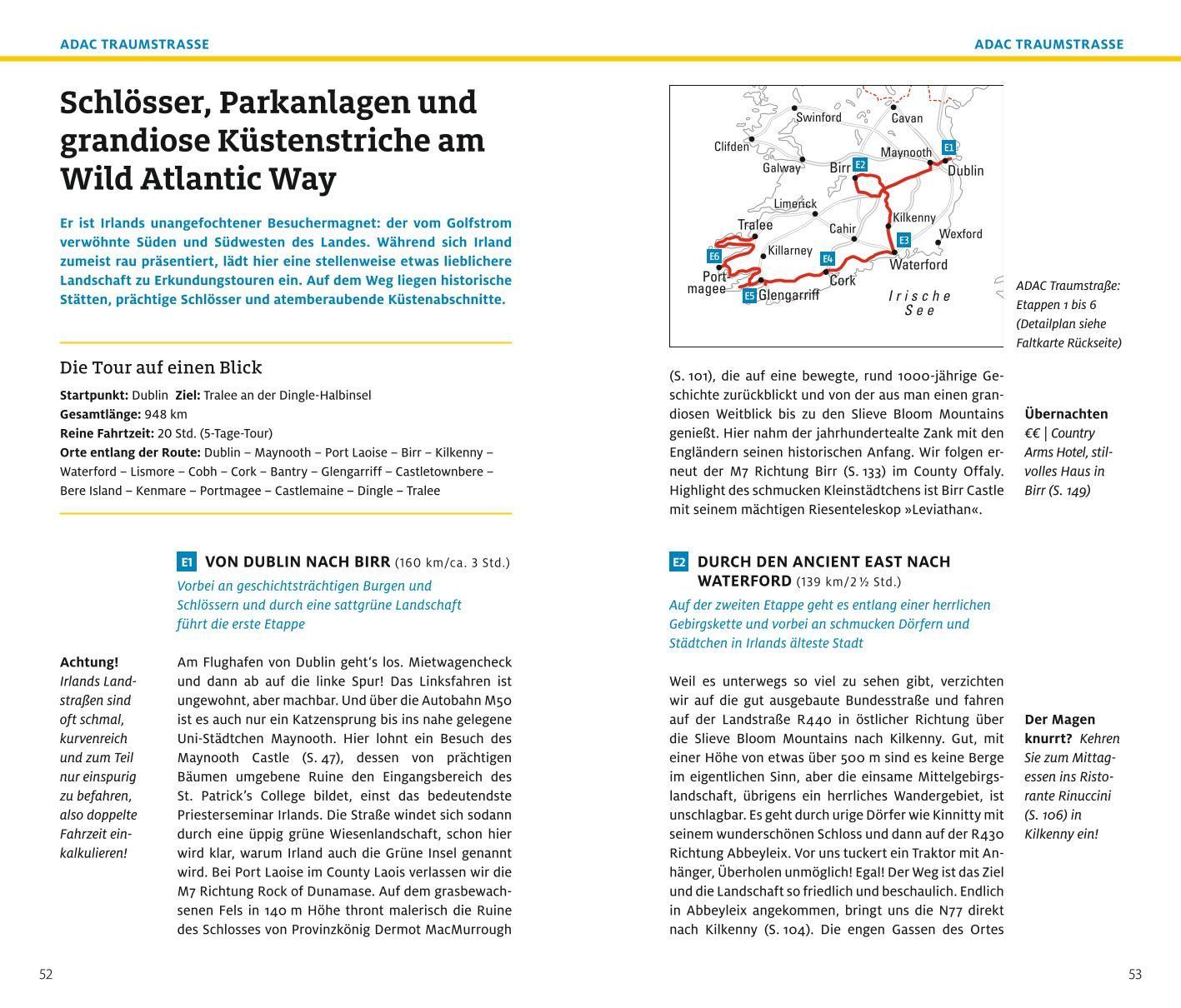Beispielinhalt (Bild) ADAC Reiseführer plus Irland