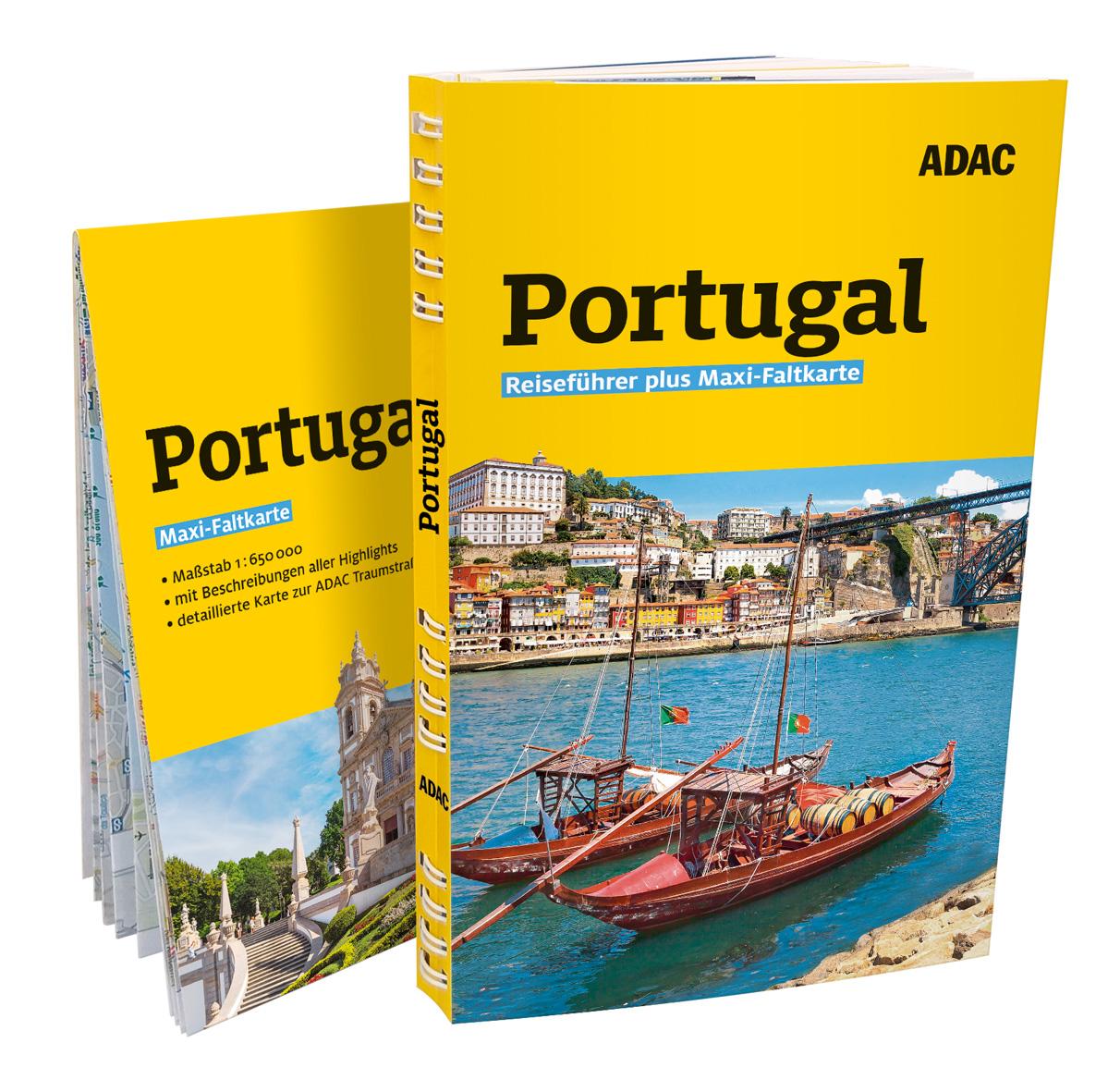 Vorderes Coverbild ADAC Reiseführer plus Portugal