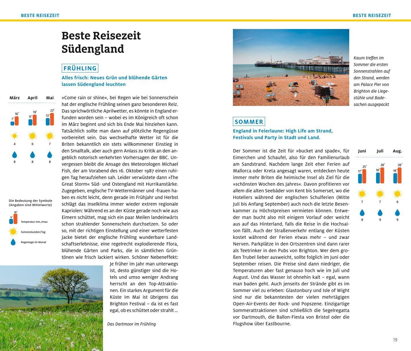 Beispielinhalt (Bild) ADAC Reiseführer plus Südengland