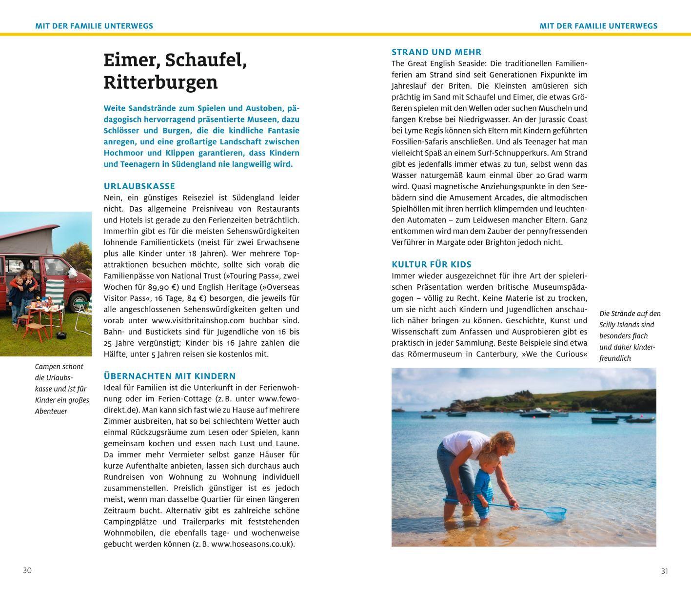 Beispielinhalt (Bild) ADAC Reiseführer plus Südengland