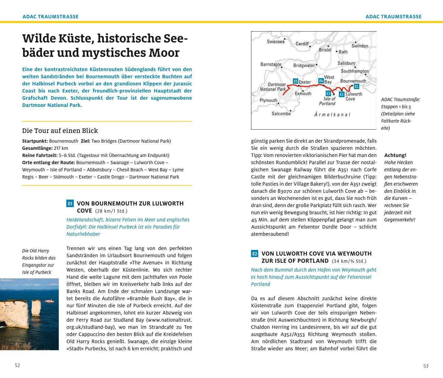 Beispielinhalt (Bild) ADAC Reiseführer plus Südengland