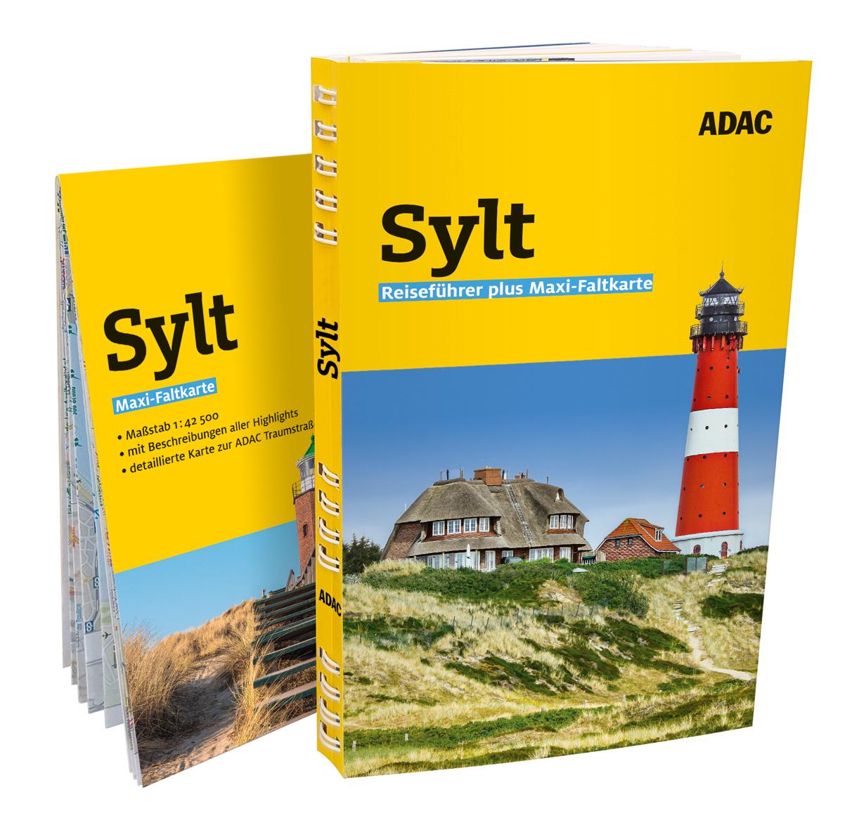 Vorderes Coverbild ADAC Reiseführer plus Sylt