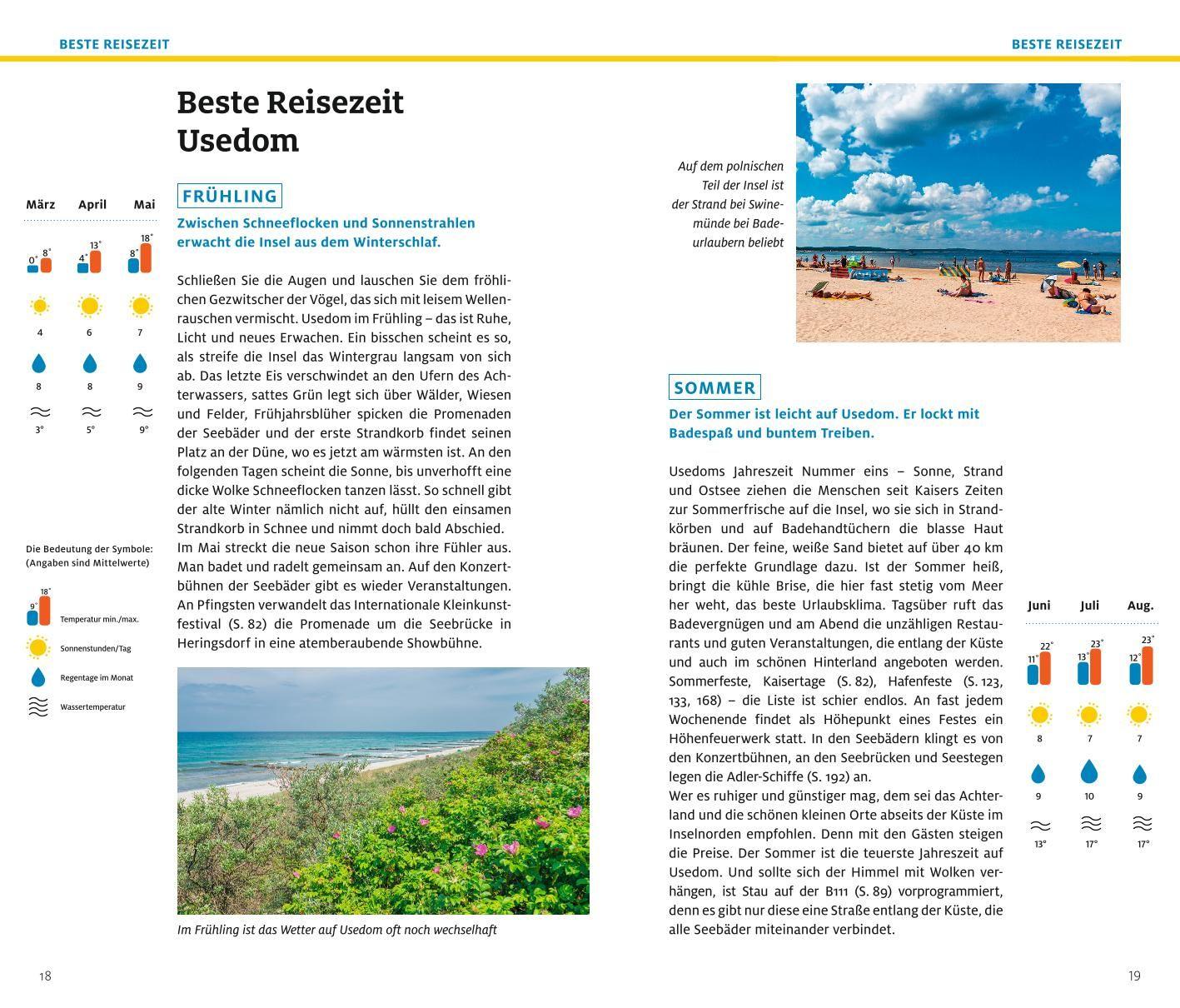 Beispielinhalt (Bild) ADAC Reiseführer plus Usedom