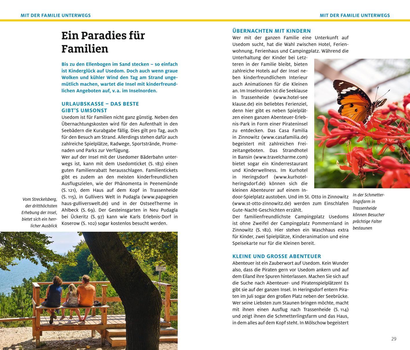 Beispielinhalt (Bild) ADAC Reiseführer plus Usedom