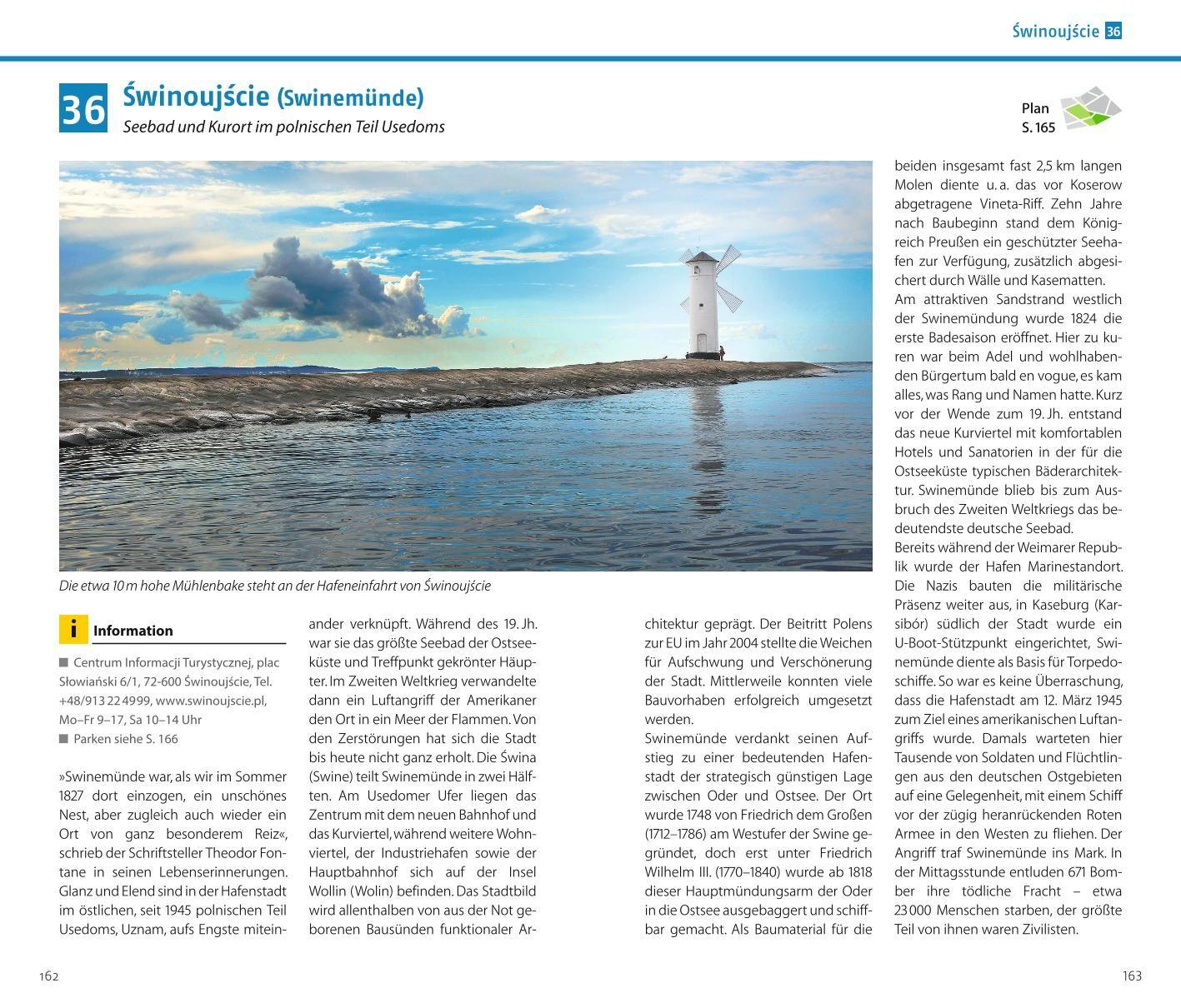 Beispielinhalt (Bild) ADAC Reiseführer plus Usedom