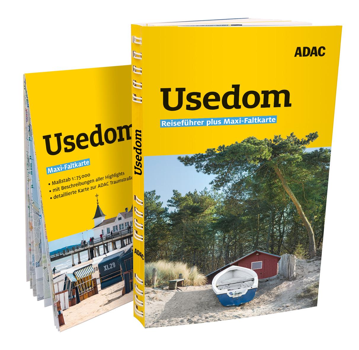 Vorderes Coverbild ADAC Reiseführer plus Usedom