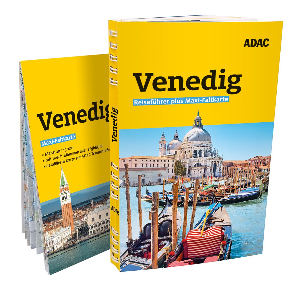 Vorderes Coverbild ADAC Reiseführer plus Venedig