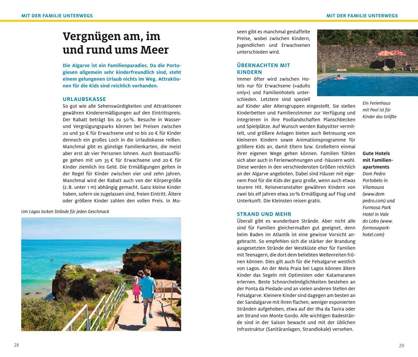 Beispielinhalt (Bild) ADAC Reiseführer plus Algarve