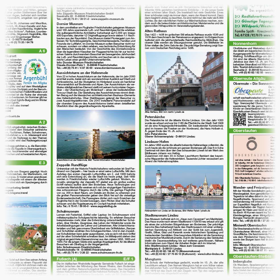 Beispielinhalt (Bild) Lindau - Wangen - Westliches Allgäu 1:50 000