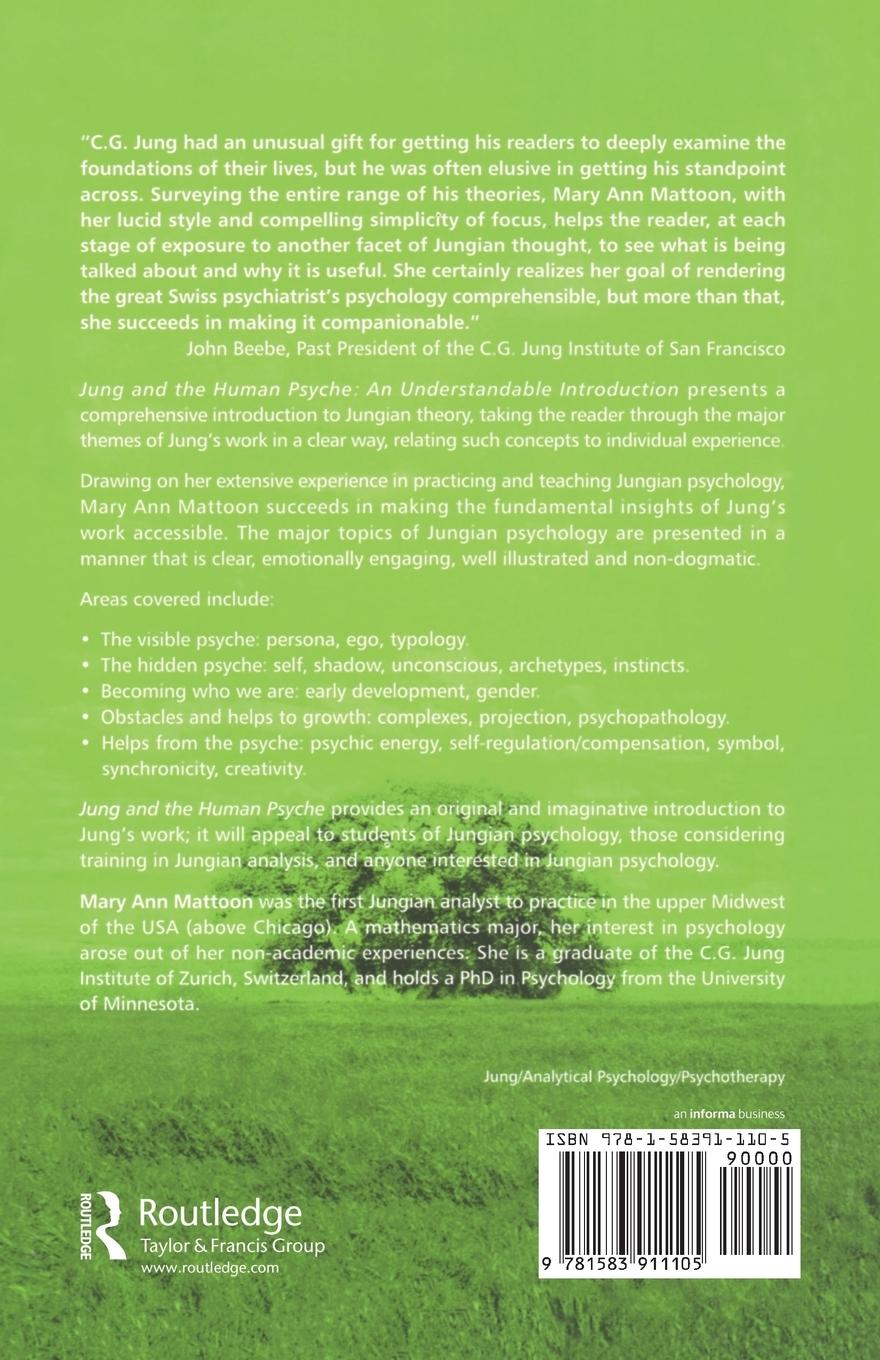 Rückseitencover Jung and the Human Psyche