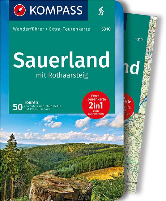 Vorderes Coverbild Sauerland mit Rothaarsteig
