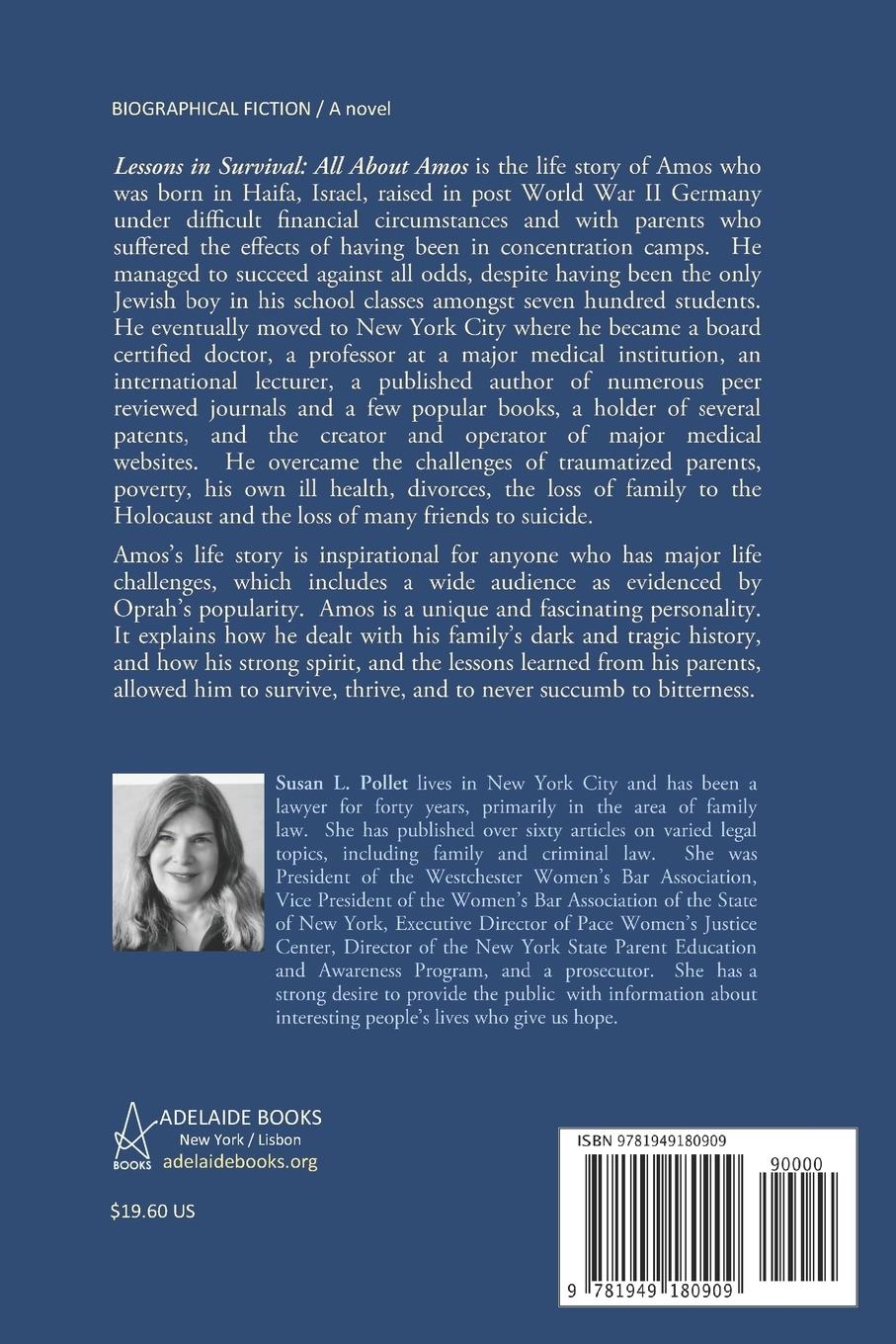 Rückseitencover Lessons in Survival