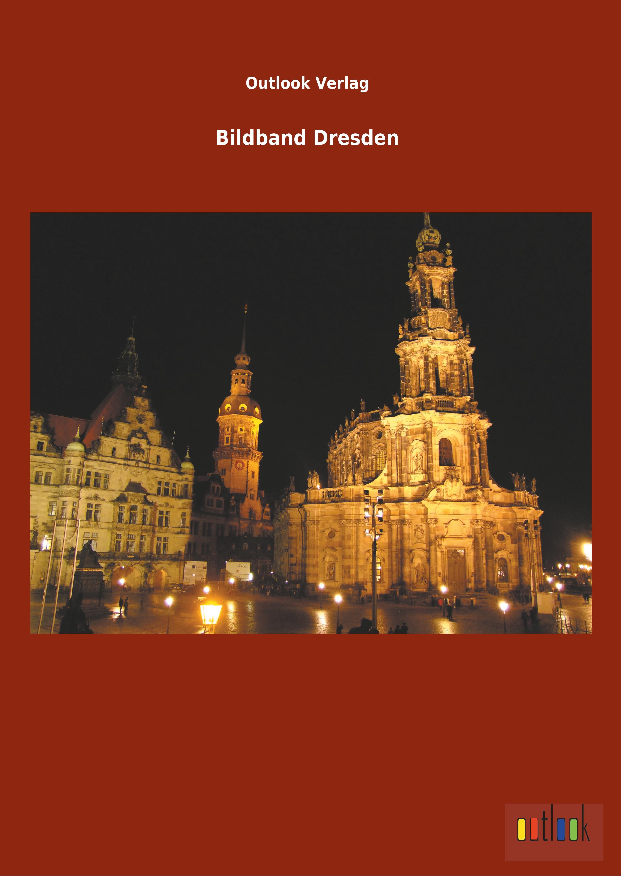 Vorderes Coverbild Bildband Dresden