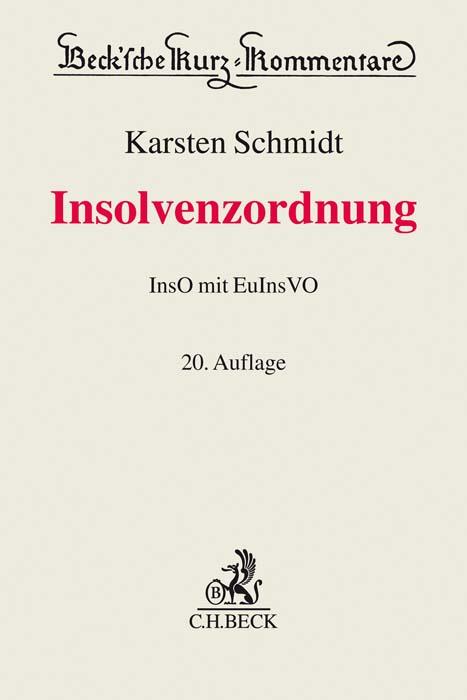 Vorderes Coverbild Insolvenzordnung