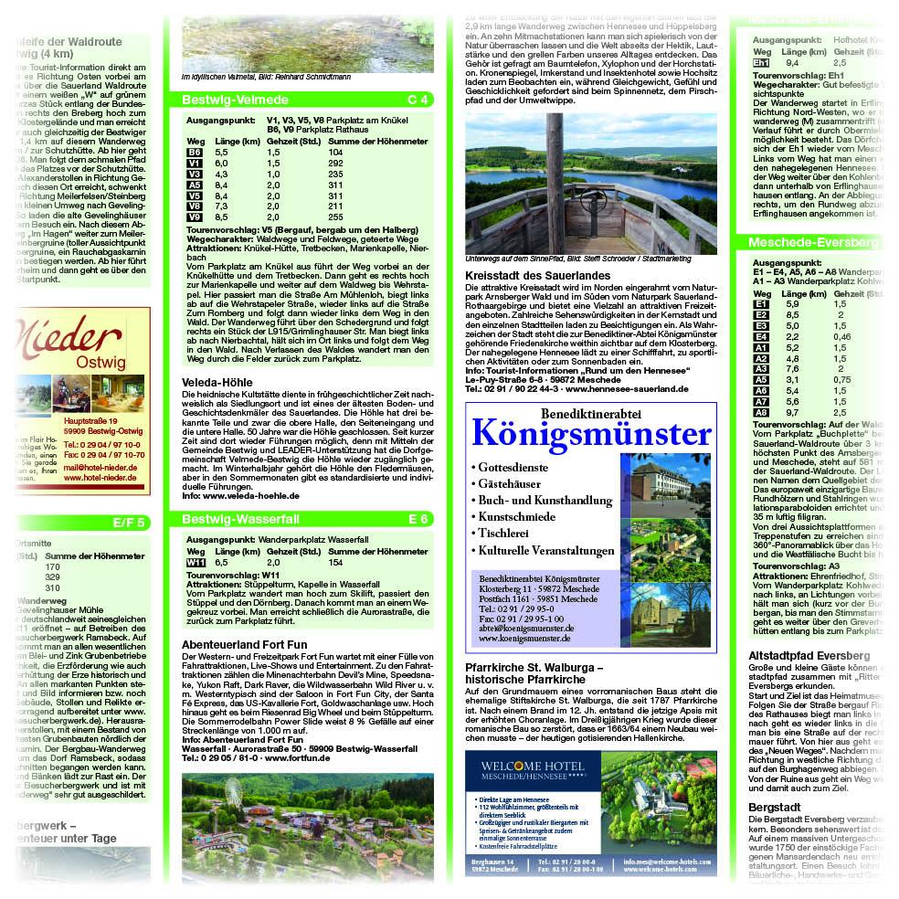 Beispielinhalt (Bild) Rund um den Hennesee, Meschede, Bestwig