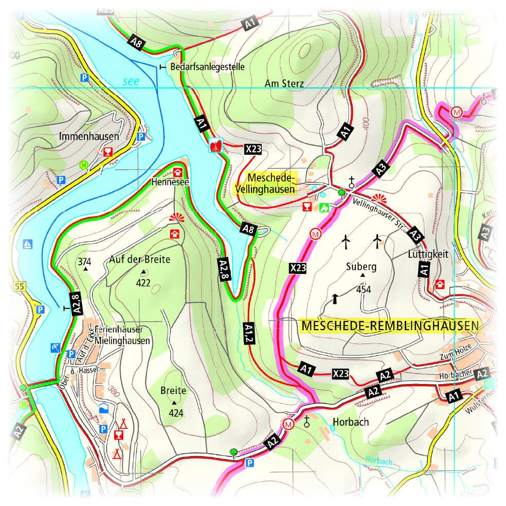 Beispielinhalt (Bild) Rund um den Hennesee, Meschede, Bestwig