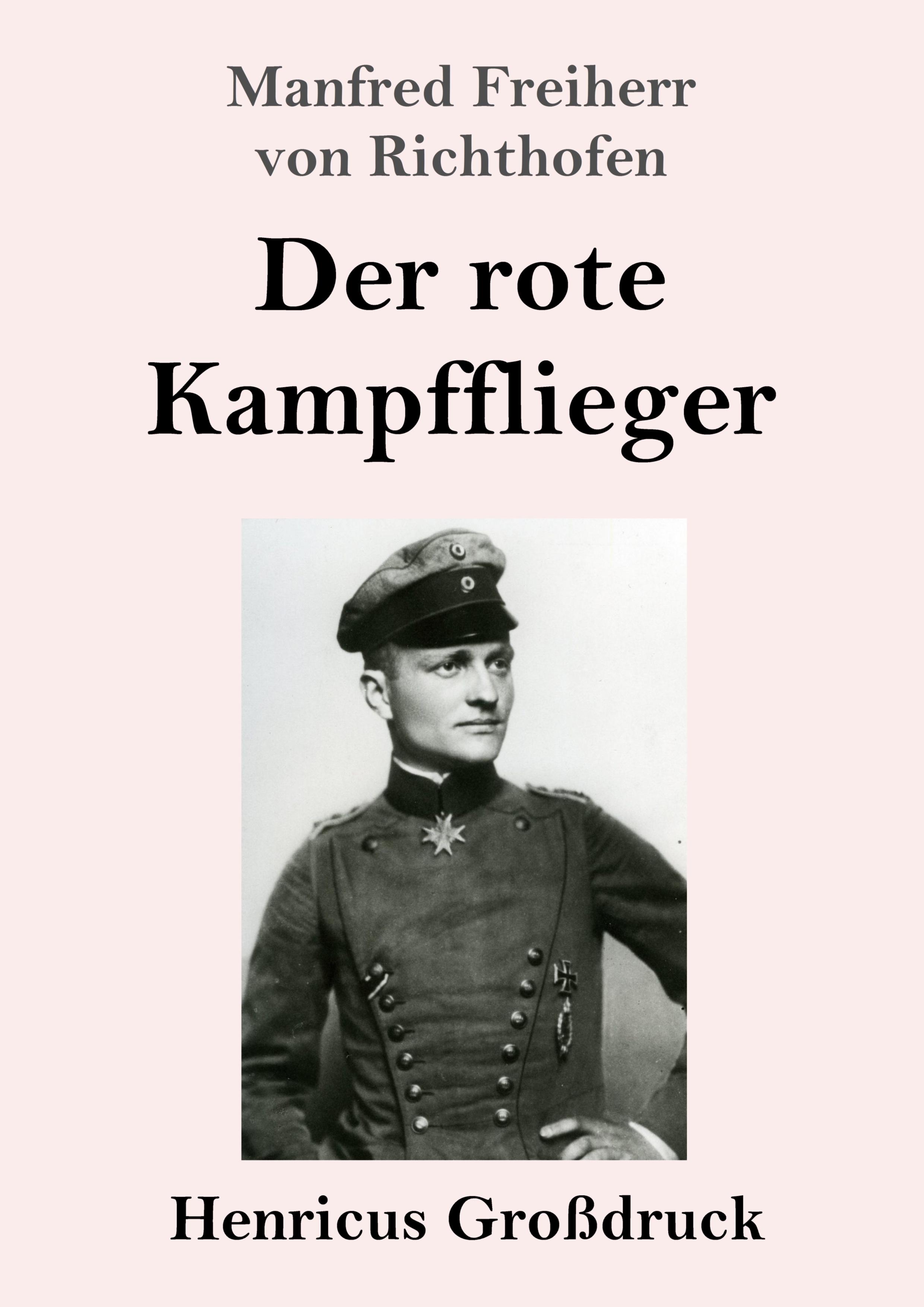 Vorderes Coverbild Der rote Kampfflieger (Großdruck)