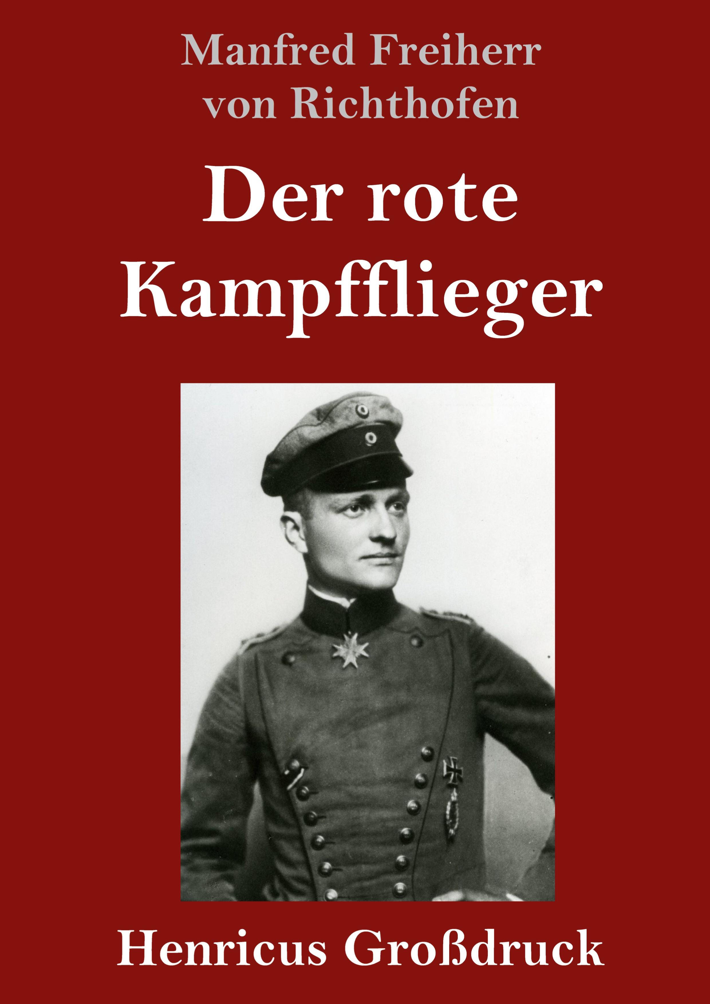 Vorderes Coverbild Der rote Kampfflieger (Großdruck)