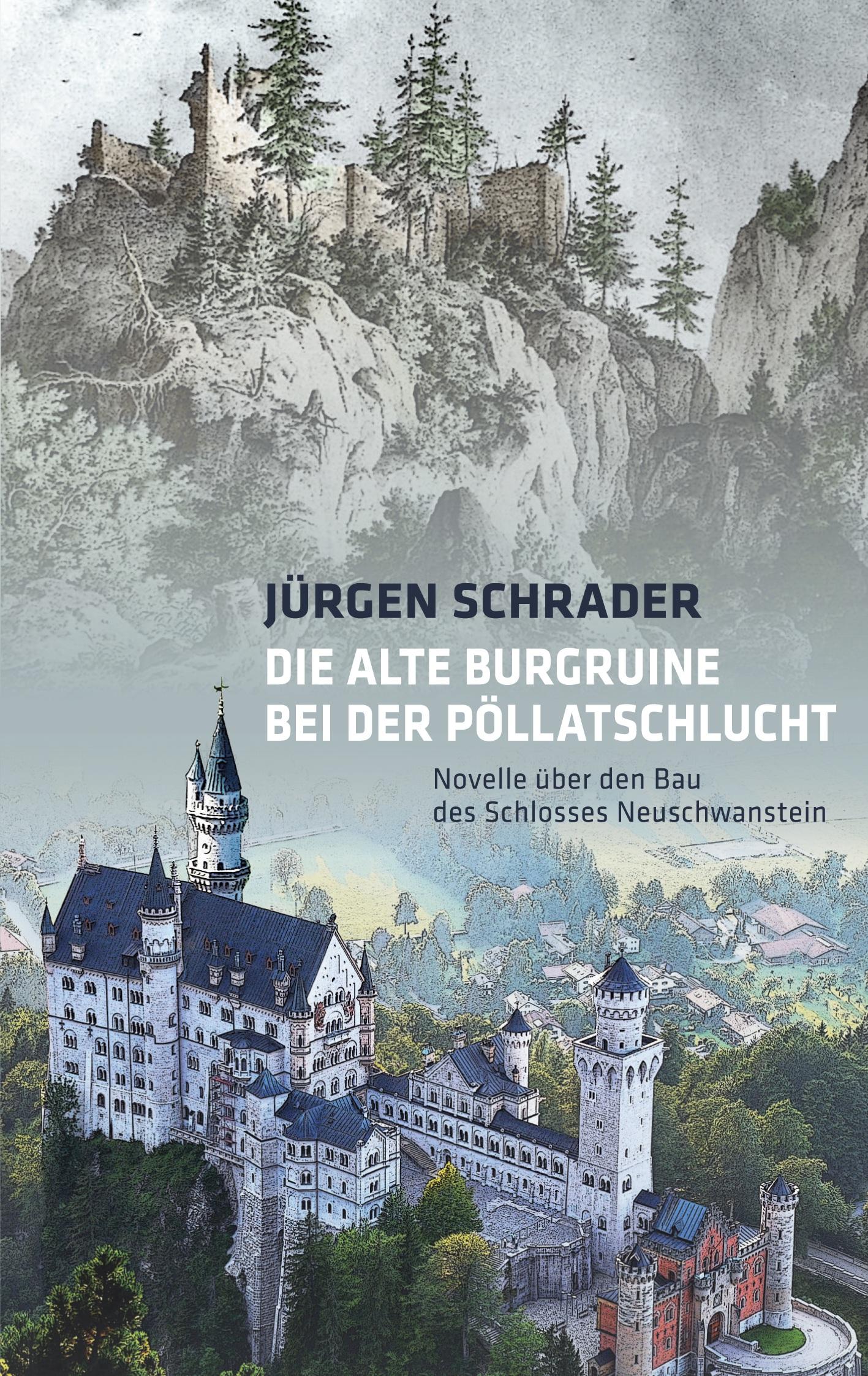 Vorderes Coverbild Die alte Burgruine bei der Pöllatschlucht