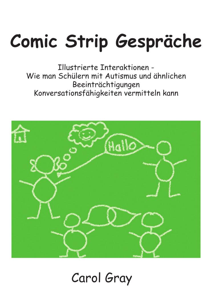 Vorderes Coverbild Comic Strip Gespräche
