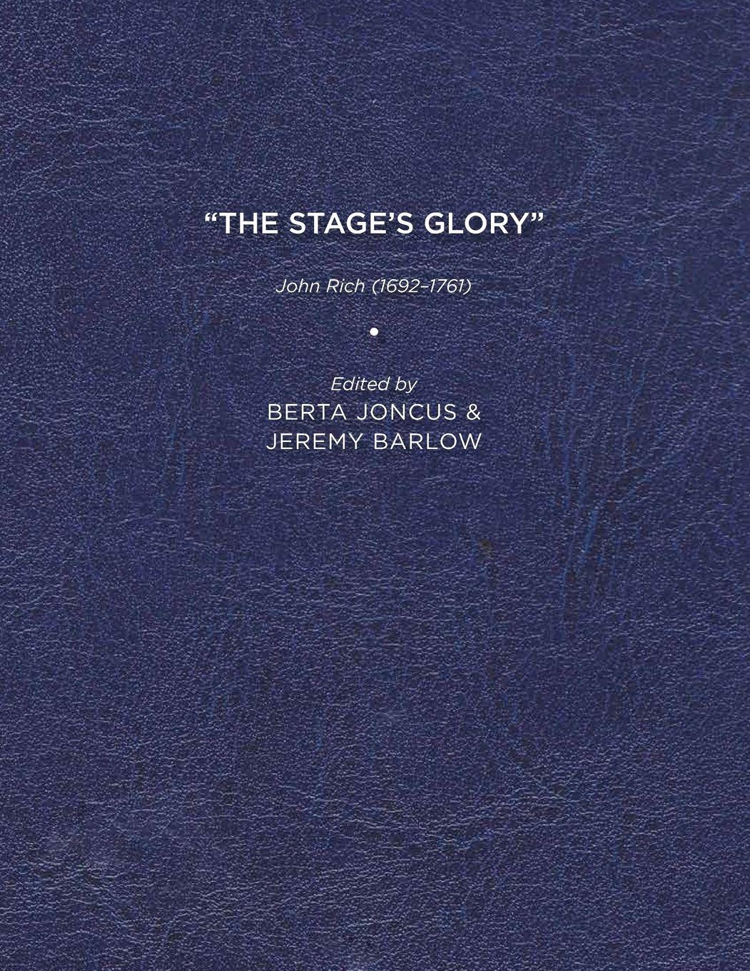 Vorderes Coverbild "The Stage's Glory"