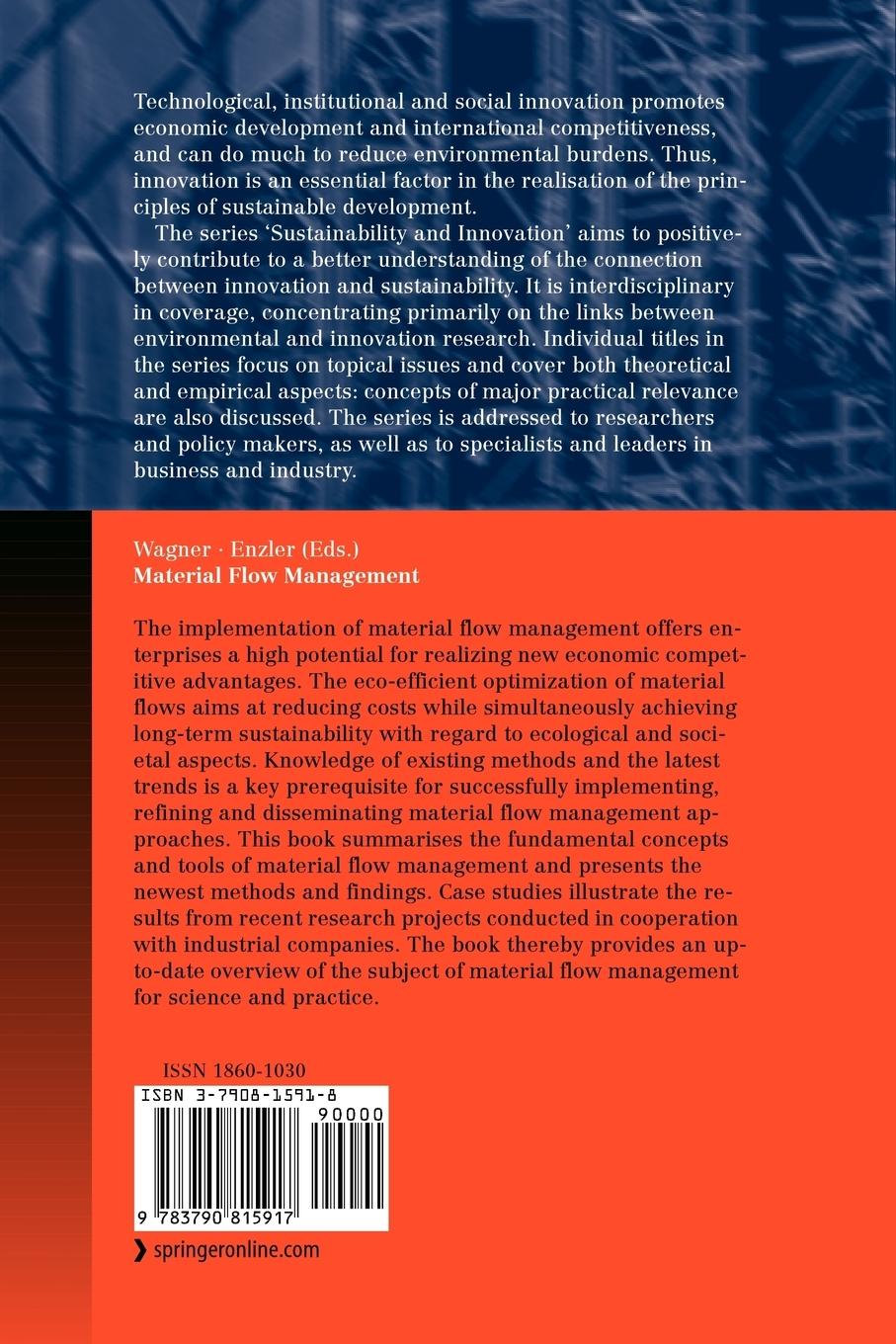 Rückseitencover Material Flow Management