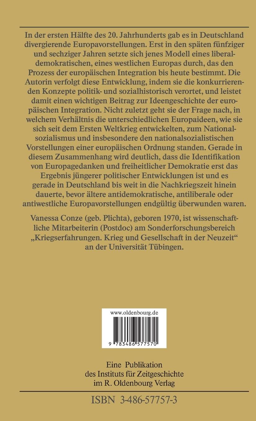 Rückseitencover Das Europa der Deutschen