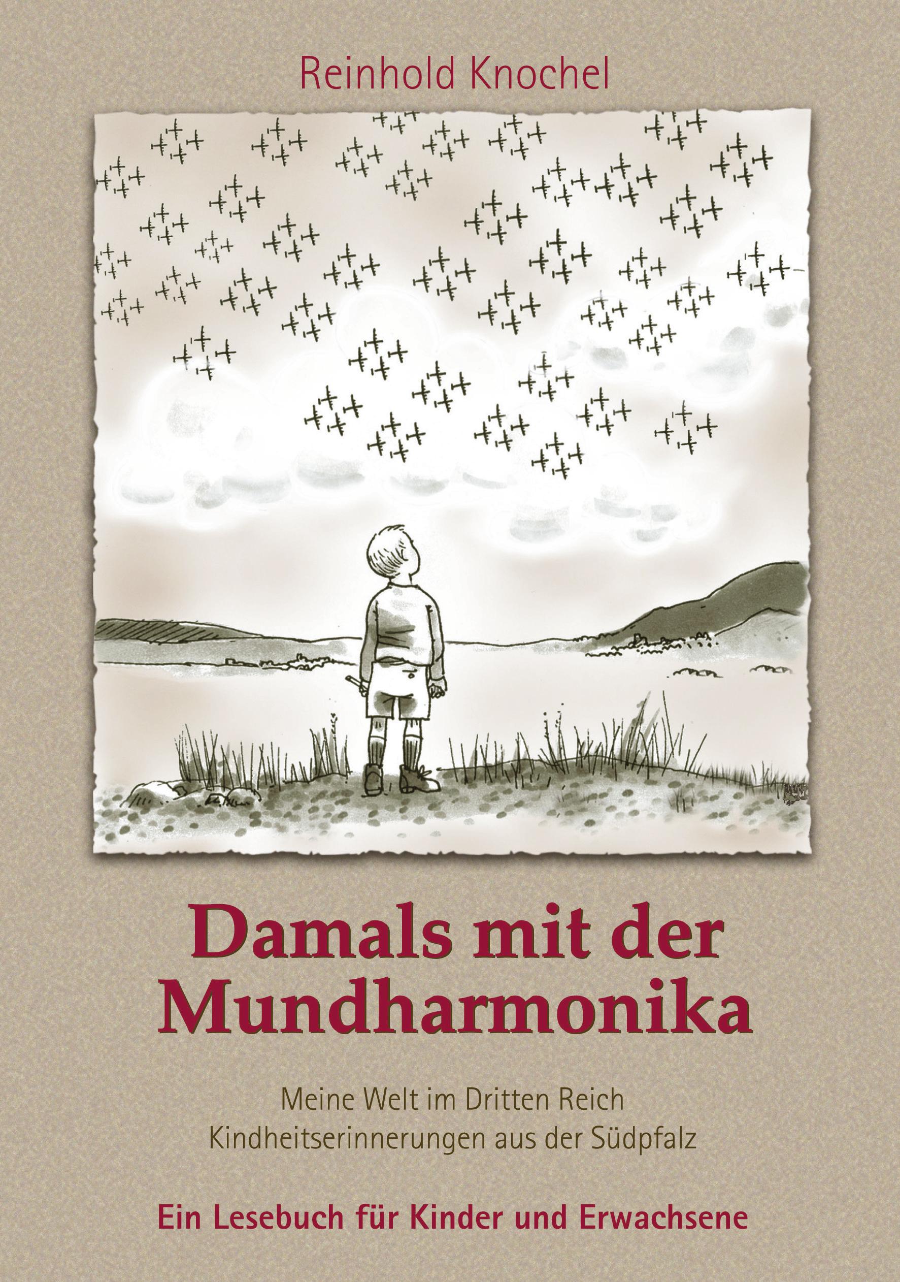 Vorderes Coverbild Damals mit der Mundharmonika