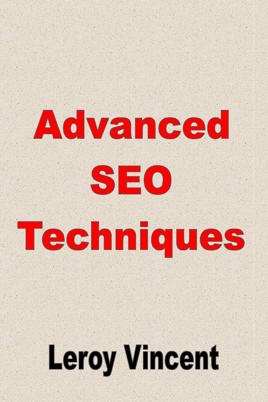 Vorderes Coverbild Advanced SEO Techniques