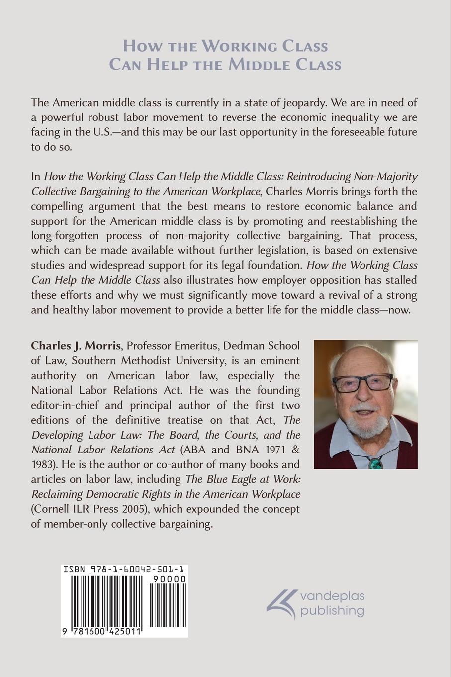 Rückseitencover How the Working Class Can Help the Middle Class