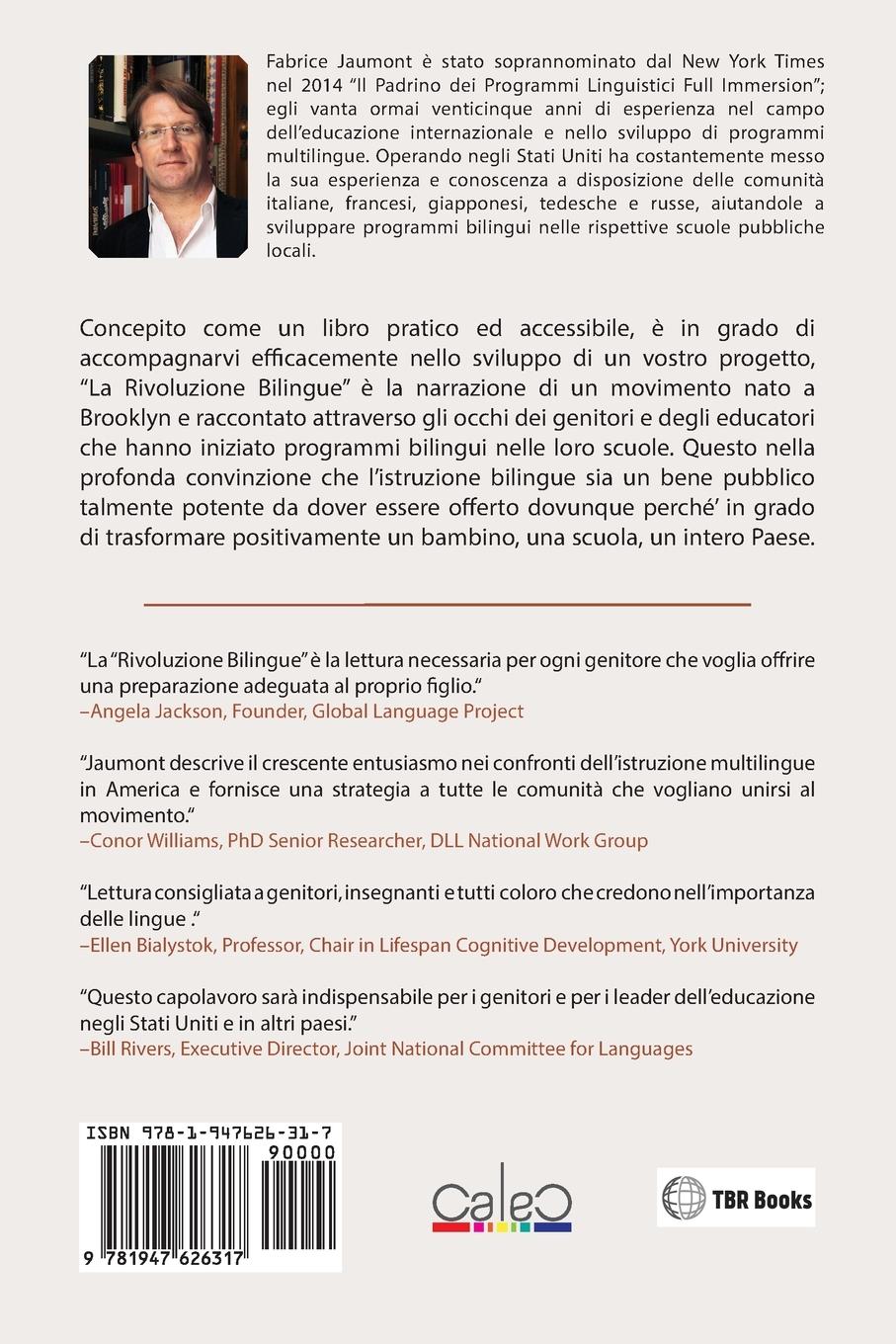 Rückseitencover La Rivoluzione bilingue