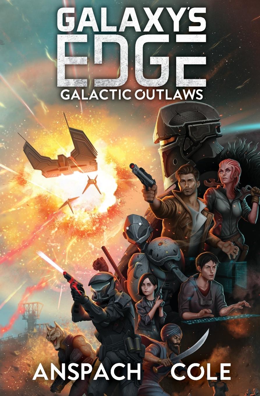 Vorderes Coverbild Galactic Outlaws