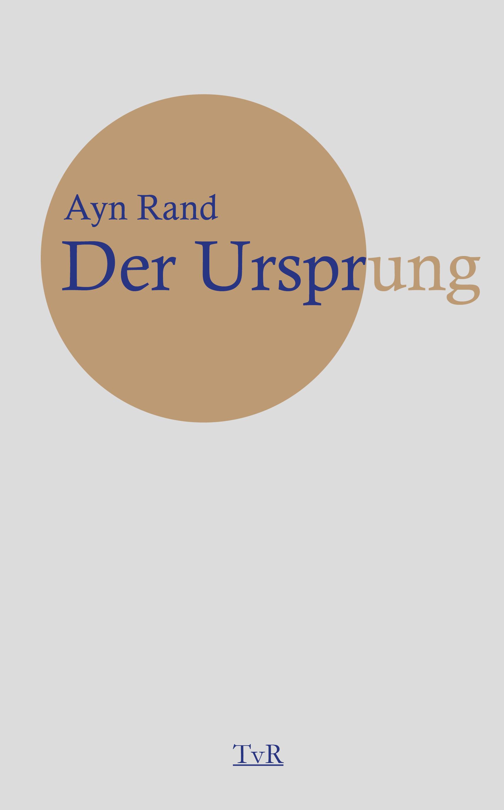 Vorderes Coverbild Der Ursprung