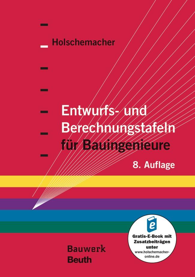 Vorderes Coverbild Entwurfs- und Berechnungstafeln für Bauingenieure